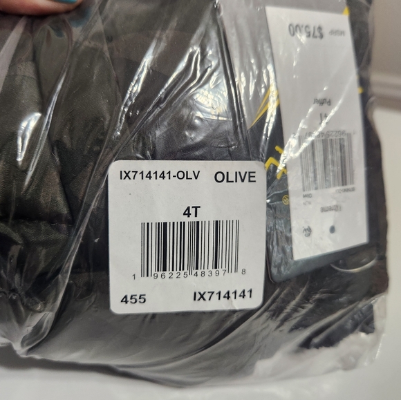 Boys Camouflage Puffer Jacket - Picture 4 of 5